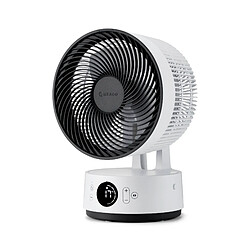 Ventilateur portable MeacoFan Sefte 8 blanc, batterie amovible, 12 vitesses, ECO