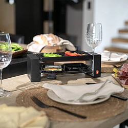 Livoo Appareil à raclette & gril pour 2 personnes 400W