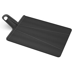Joseph Joseph Planche à découper pliable noire Chop2Pot Plus, multifonction, antidérapante.