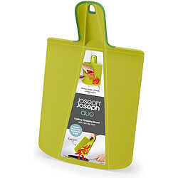 Joseph Joseph Planche à découper pliable Chop2Pot™ Plus verte, antidérapante, compacte, lave-vaisselle.