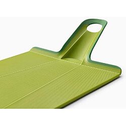 Joseph Joseph Planche à découper pliable verte Chop2Pot Plus, multifonction, antidérapante.