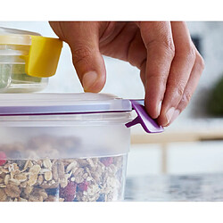 Avis Nest Lock Joseph Joseph, set de 4 contenants ronds 1L, hermétiques, rouges.