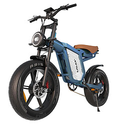 JANSNO Vélo Électrique Dual Moteurs 1500W,Batterie 48V 23Ah - Autonomie 100km,Shimano 7 Vitesses pas cher