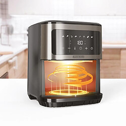 Black & Decker Friteuse airfryer 6.5l 1600w noir - BXAF2501E - BLACK+DECKER