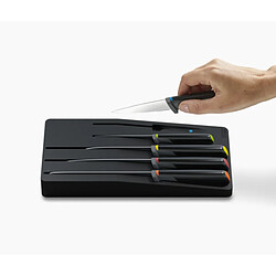 Jeu de couteaux multicolores Joseph Joseph Elevate Store 5 pièces avec rangement