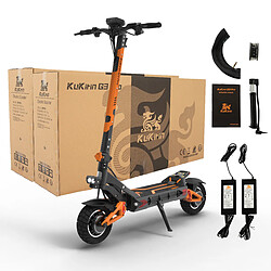 Trotinette electrique Kukirin G3 Pro - Double Moteur 2400W, Vitesse 65km/h, Autonomie 80km