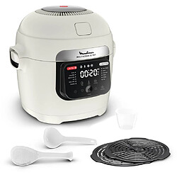 Multicuiseur + airfryer 6l 1200w beige - MZ7311F0 - Multicook & Fry - MOULINEX 