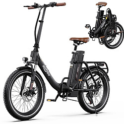 velo electrique pliable onesport OT16 , batterie 17Ah - Autonomie 100km, SHIMANO 7 speed