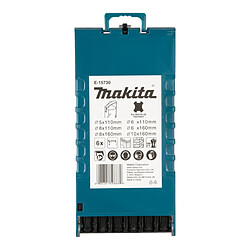 Avis Makita E-15730 Jeu de forets à béton 6 pcs. SDS-Plus 5 - 10 mm HM / CT
