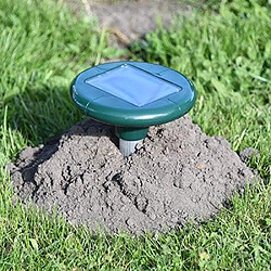 Inovalley Chasse-taupe solaire ultrasonique