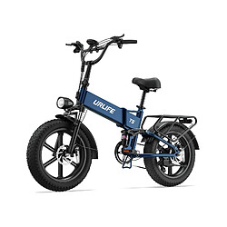 Vélo Électrique VTT URLIFE T5,Autonomie 80km - Moteur 1500W Pic,Amovible Batterie 48V13Ah