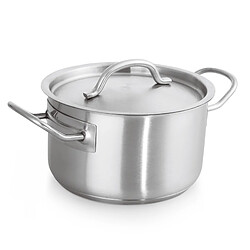 Casserole avec couvercle en Acier au nickel-chrome 1,9 L H 100 mm Ø 160 mm - Was Germany