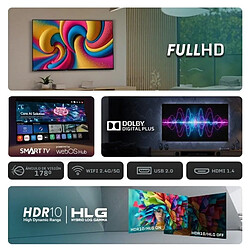 Téléviseur intelligent Nilait Prisma 40FD7004SWOS LED FHD 40" WebOS