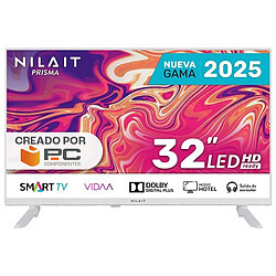 Nilait Prisma 32HD7004SW 32" HD Ready Blanc VIDAA