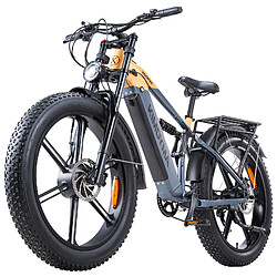 KIMDYMA K03 Vélo électrique Entièrement Suspendu 26" Moteur 2000W 48V 20AH