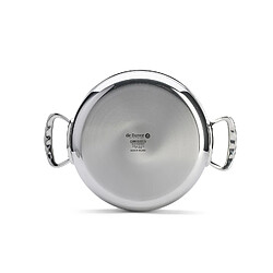 Sauteuse 28cm inox avec couvercle - 3741.28 - Affinity - DE BUYER pas cher