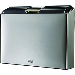 Joseph Joseph Set Folio de 4 planches a decouper, etui inox, antiderapantes, lave vaisselle