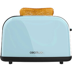 Cecotec Grille-pain Inox 2 Fentes 850W Finition Brossée