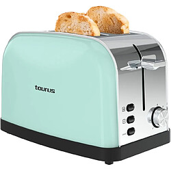 Taurus Grille-pain Vert Inox 2 Fentes 950W