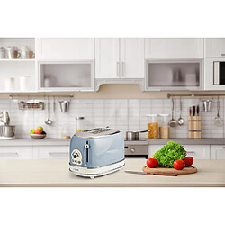 Ariete Grille-pain Bleu Vintage 2 Fentes 810W