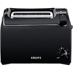 Krups Grille-pain Noir 700W 2 Fentes