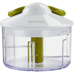 Tefal Hachoir Manuel Légumes – Lames Inox, Vert/Blanc, 10 cm