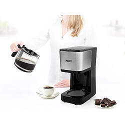 Princess Cafetière Filtre 1,25 L Noir Mat & Inox Brossé
