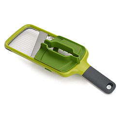 Mandoline Joseph Joseph Multi-Grip verte, coupe précise et sécurisée pour légumes