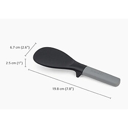 Cuillère à riz Joseph Joseph Elevate Fusion, design fonctionnel, couleur noire