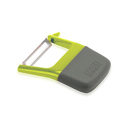 Pèle-légumes Duo Easy-Grip Joseph Joseph, inox, éliminateur d'yeux, ergonomique.