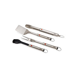 GrillOut™ Joseph Joseph, set 4 pièces BBQ, spatule, pinces, fourchette, pinceau