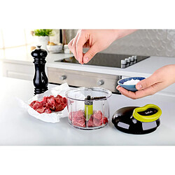 Tefal Hachoir Manuel 5 Secondes – Lame Purée, Noir/Vert