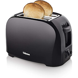Tristar Grille-pain Noir 2 Fentes 800W Compact