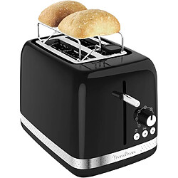 Moulinex Grille-Pain Vintage Noir 2 Fentes 850W