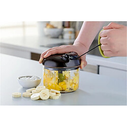 Tefal Hachoir Manuel 5 Secondes – Lame Inox, Écologique, Vert/Noir