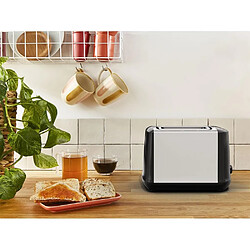 Moulinex Grille-pain Noir Inox 2 Fentes 850W