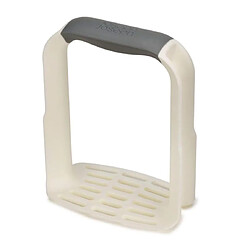 Presse-purée Joseph Joseph Easy Mash blanc, ergonomique, idéal pour la purée.