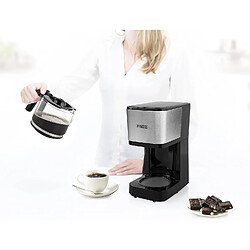Princess Cafetière Filtre 0,75 L Noir Mat & Inox Brossé