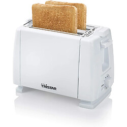 Tristar Grille-pain Blanc 2 Fentes 750W Compact