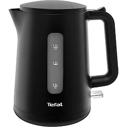 Tefal Bouilloire électrique 1,7 L noire avec bec antigoutte