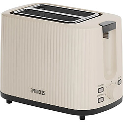 Princess Grille-pain Wave Beige 2 Fentes 930W