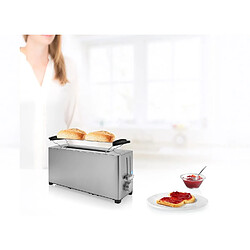 Princess Grille-pain Inox Brossé 1050W 1 Fente Longue