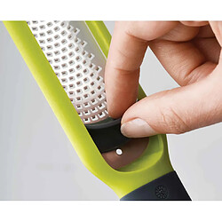 Râpe à agrumes Joseph Joseph Handi-Zest, design compact et ergonomique, vert