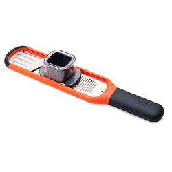 Râpe et trancheuse 2 en 1 Joseph Joseph Handi-Grate, compact, orange