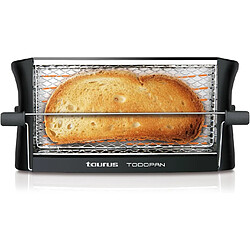 Taurus Grille-pain Multipan 4 Tranches 700W Noir
