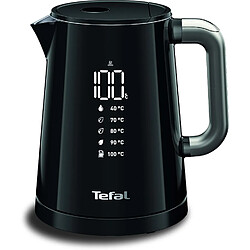Tefal Bouilloire électrique 1 L noire inox avec affichage digital