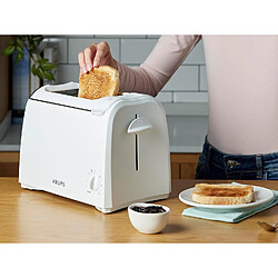 Krups Grille-pain Blanc 700W 2 Fentes