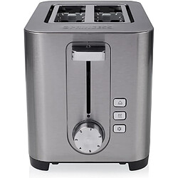 Princess Grille-pain Inox Brossé 850W 2 Fentes Courtes