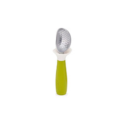 Cuillère à glace Joseph Joseph Duo, tête en zinc, antidérapante, ergonomique.