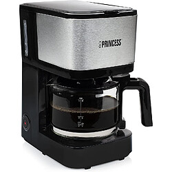 Princess Cafetière Filtre 0,75 L Noir Mat & Inox Brossé